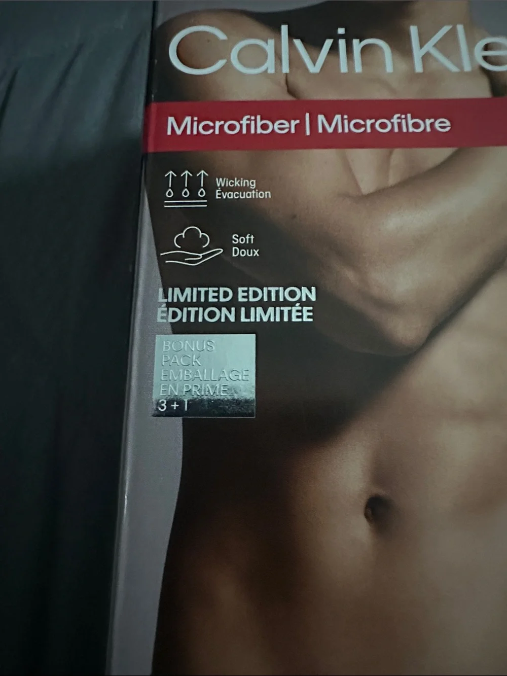 Calvin Klein pack microfiber